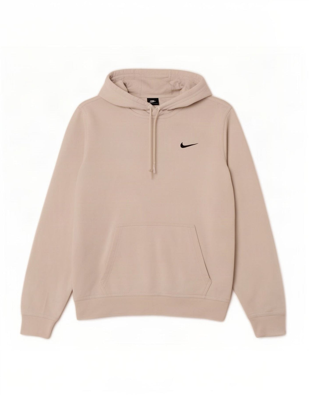 Nike Mens Hoodie Jumper Small Grey Cotton