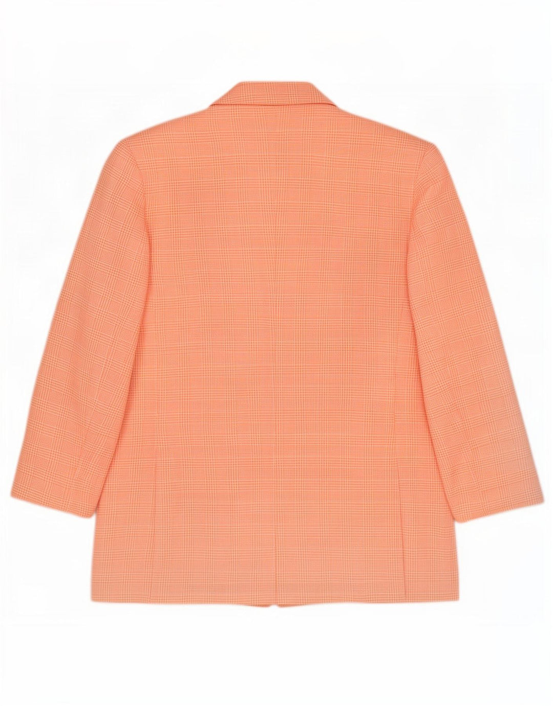 Pierre Cardin Womens 3 Button Blazer Jacket UK 14 Large Pink Houndstooth