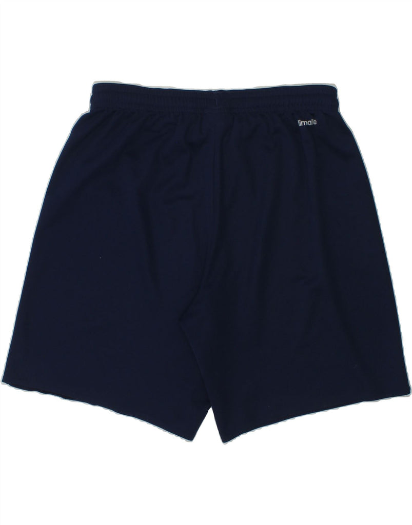 ADIDAS Boys Climalite Sport Shorts 11-12 Years Navy Blue Polyester | Vintage Adidas | Thrift | Second-Hand Adidas | Used Clothing | Messina Hembry 