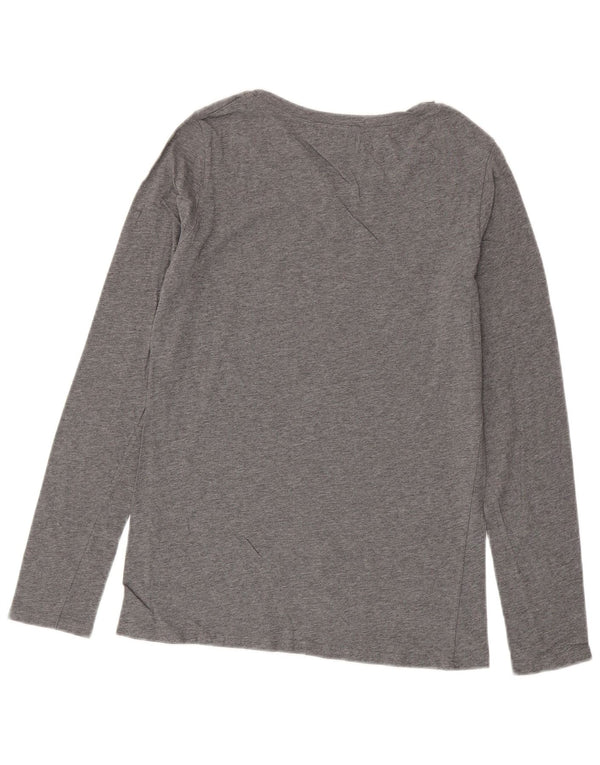 Converse Womens Chuck Taylor Graphic Top Long Sleeve UK 12 Medium Grey