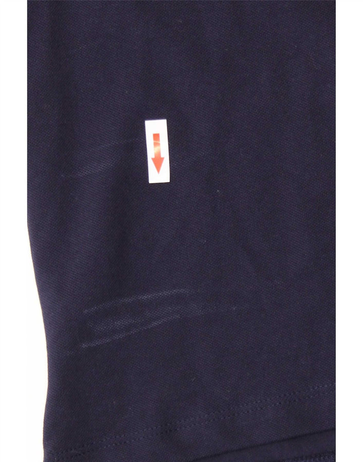Sergio Tacchini Mens Polo Shirt 2XL Navy Blue Cotton