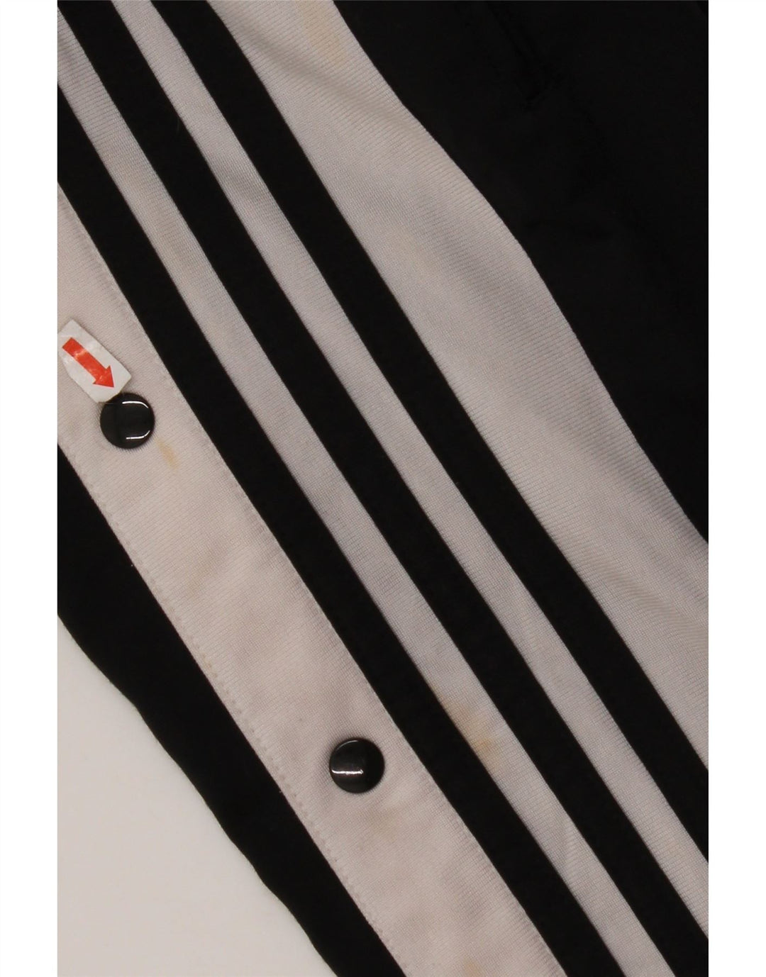ADIDAS Mens Graphic Tracksuit Trousers XS Black Colourblock Polyester