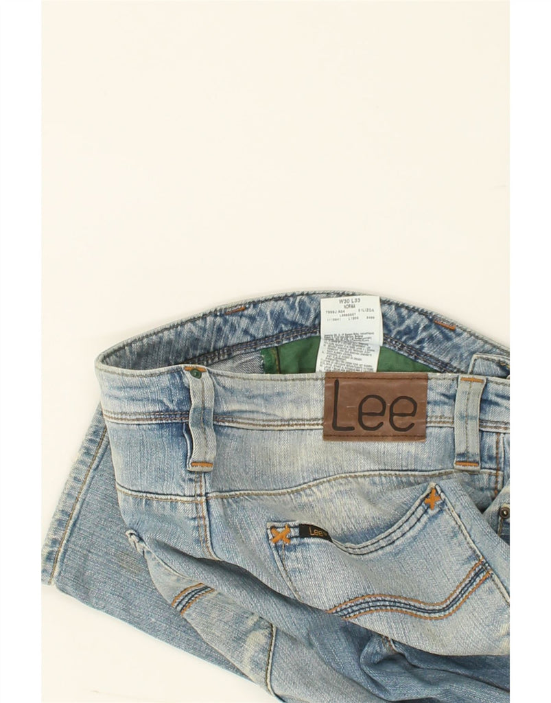 LEE Womens Norma Slim Jeans W30 L330 Blue Cotton | Vintage Lee | Thrift | Second-Hand Lee | Used Clothing | Messina Hembry 