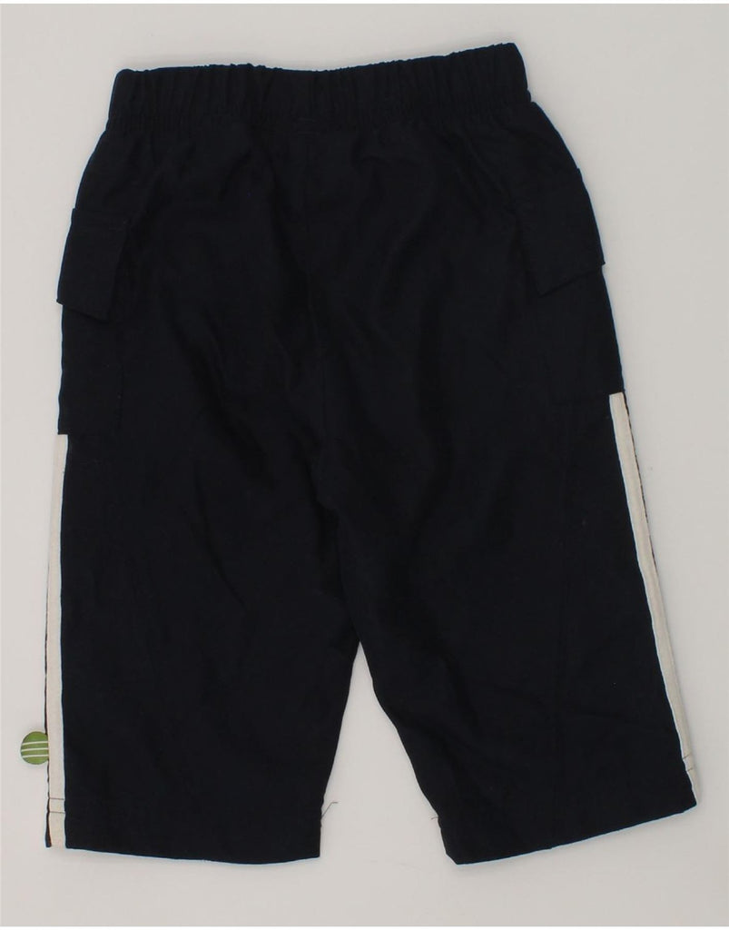 ADIDAS Baby Boys Sport Shorts 3-6 Months Navy Blue Polyester | Vintage Adidas | Thrift | Second-Hand Adidas | Used Clothing | Messina Hembry 