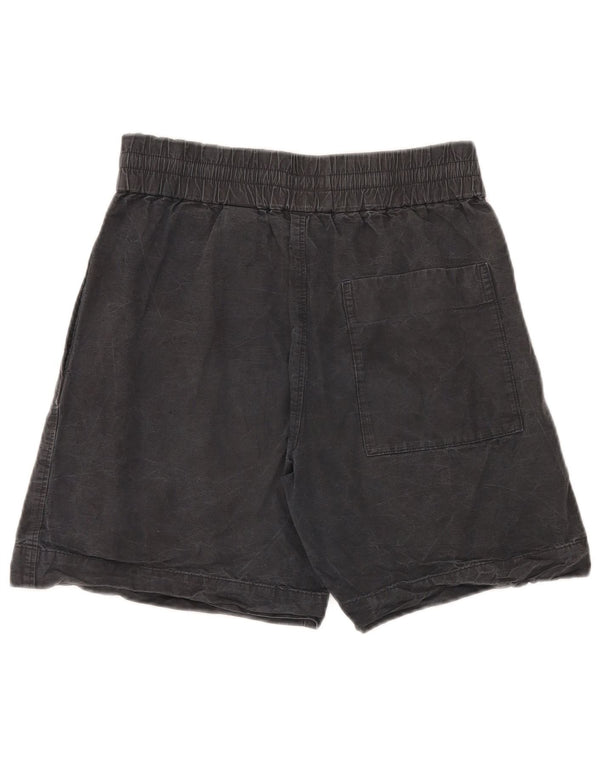 Cos Womens Wide Leg Casual Shorts Small W27 Grey Cotton
