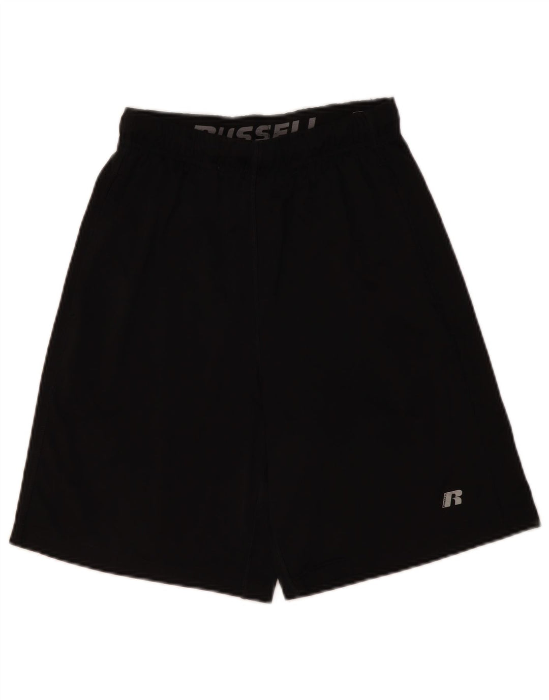 RUSSELL ATHLETIC Mens Dri-Power Sport Shorts Small  Black Polyester