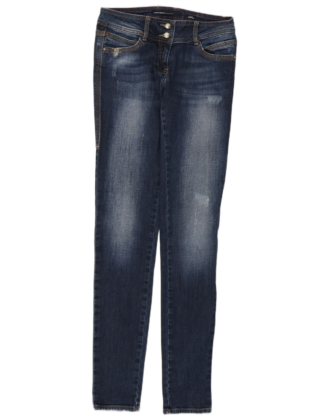 Miss Sixty Womens Skinny Jeans W28 L33 Blue