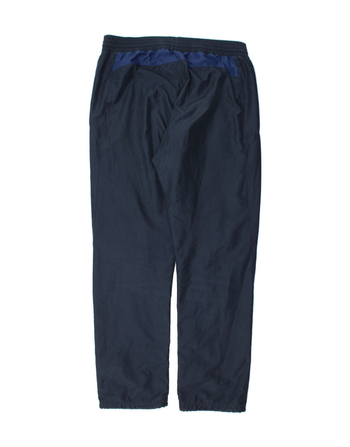 CHAMPION Mens Tracksuit Trousers 2XL Navy Blue Colourblock Polyester Vintage Champion and Second-Hand Champion from Messina Hembry 