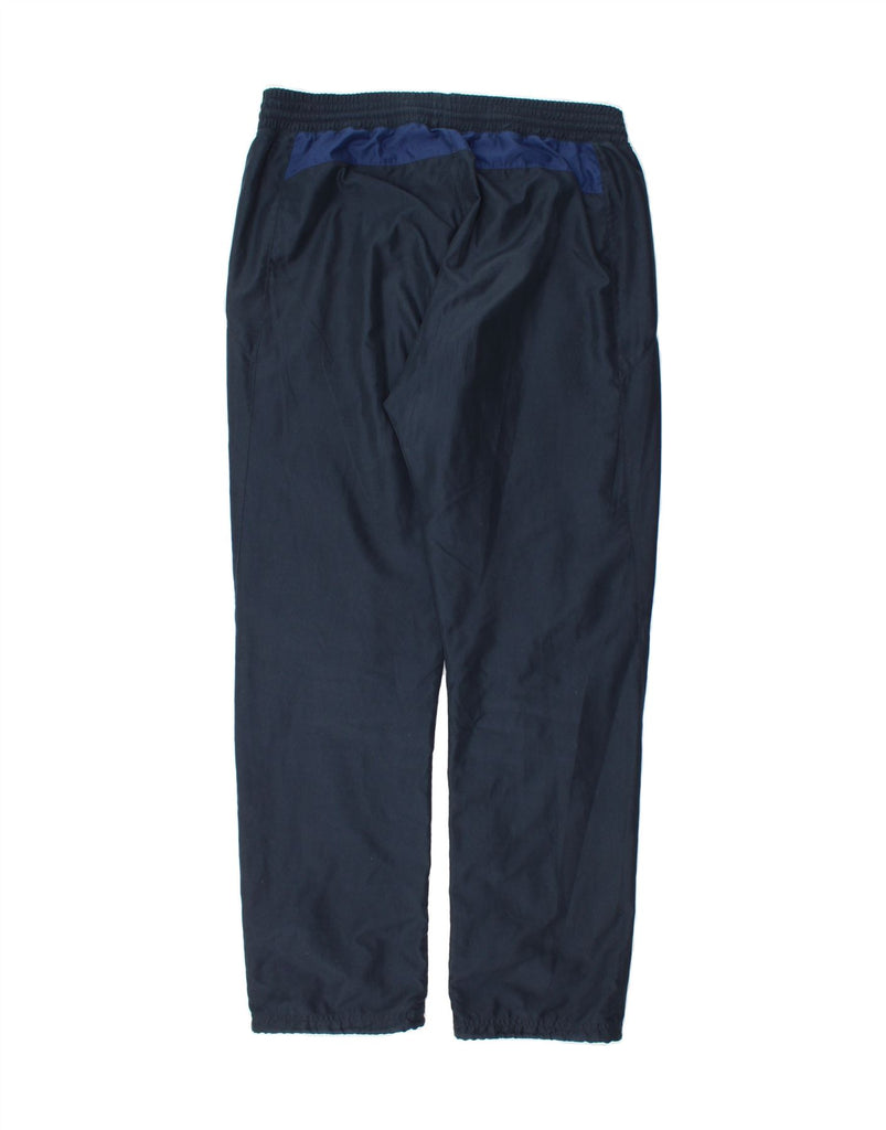 CHAMPION Mens Tracksuit Trousers 2XL Navy Blue Colourblock Polyester Vintage Champion and Second-Hand Champion from Messina Hembry 