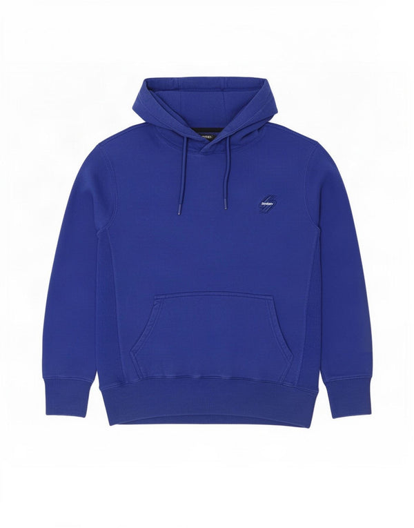 Superdry Mens Hoodie Jumper Large Blue Cotton