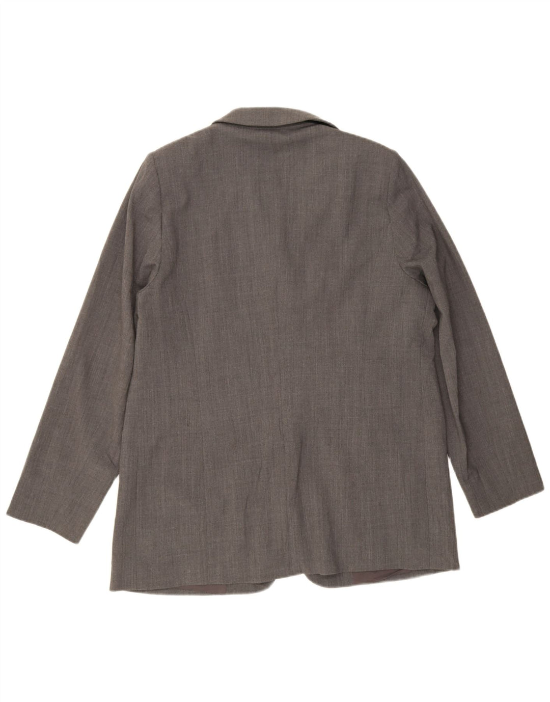 Marina Rinaldi Womens 3 Button Blazer Jacket Size 25 Large Grey Polyester