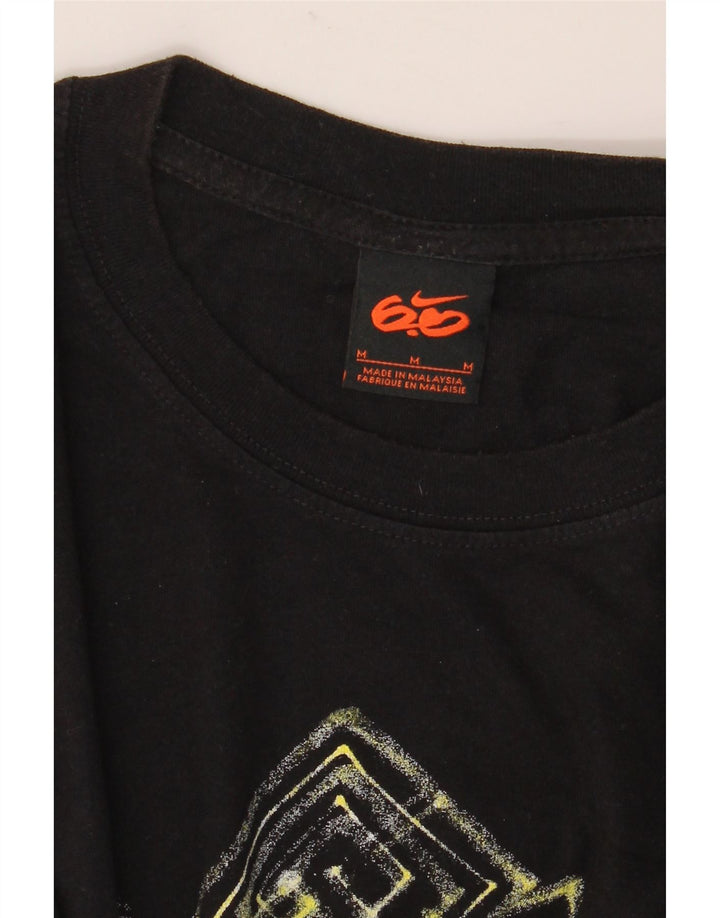 NIKE Mens Graphic T-Shirt Top Medium Black