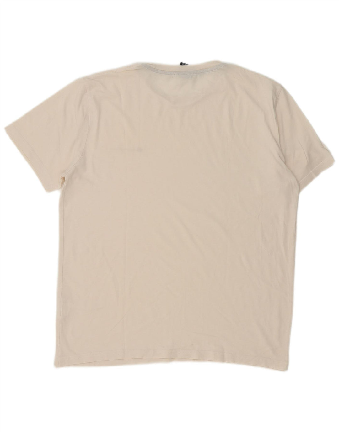 Champion Mens T-Shirt Top Large White Cotton