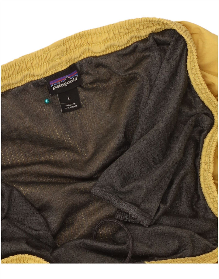 Patagonia Mens Sport Shorts Large Yellow
