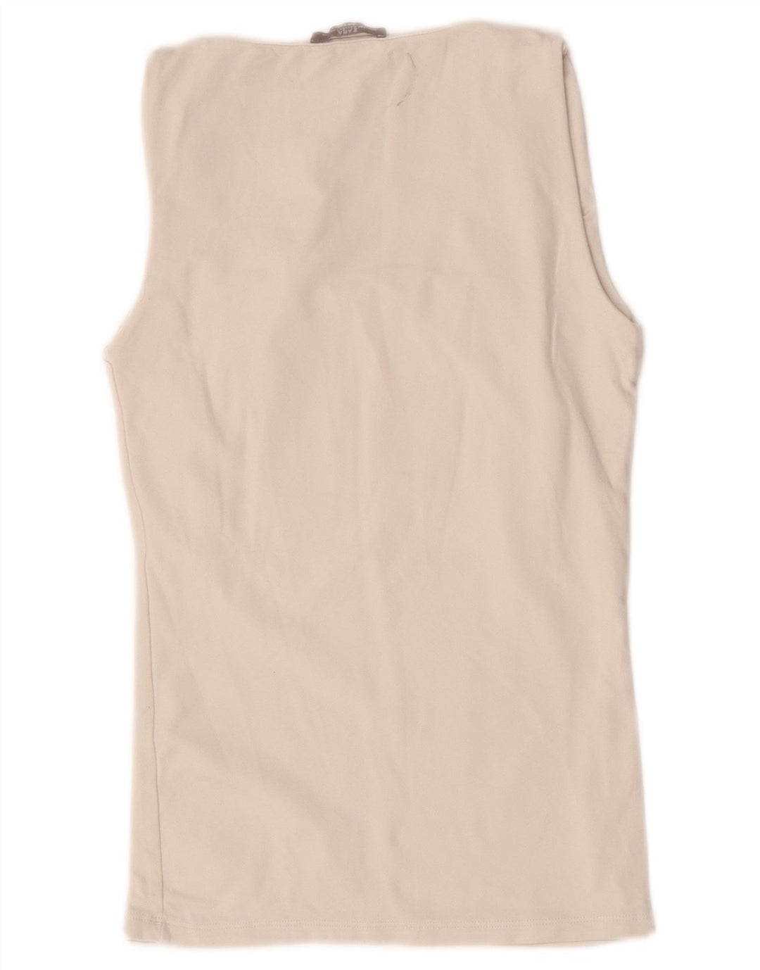 Zara Womens Vest Top UK 8 Small White