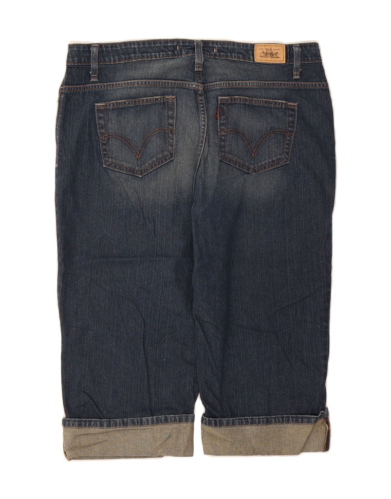 LEVI'S Womens 515 Capri Jeans US 20 3XL W40 L19 Blue Cotton Vintage Levi's and Second-Hand Levi's from Messina Hembry 