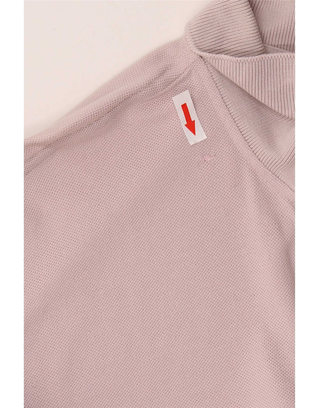 Lacoste Mens Polo Shirt Size 4 Medium Pink Cotton
