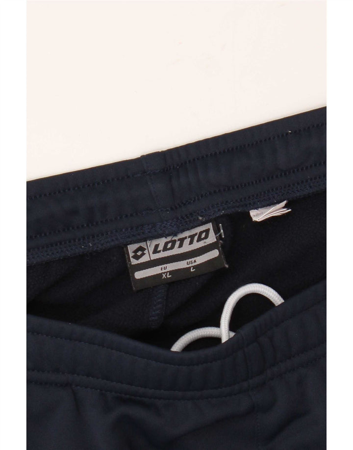 Lotto Mens Tracksuit Trousers Joggers XL Navy Blue