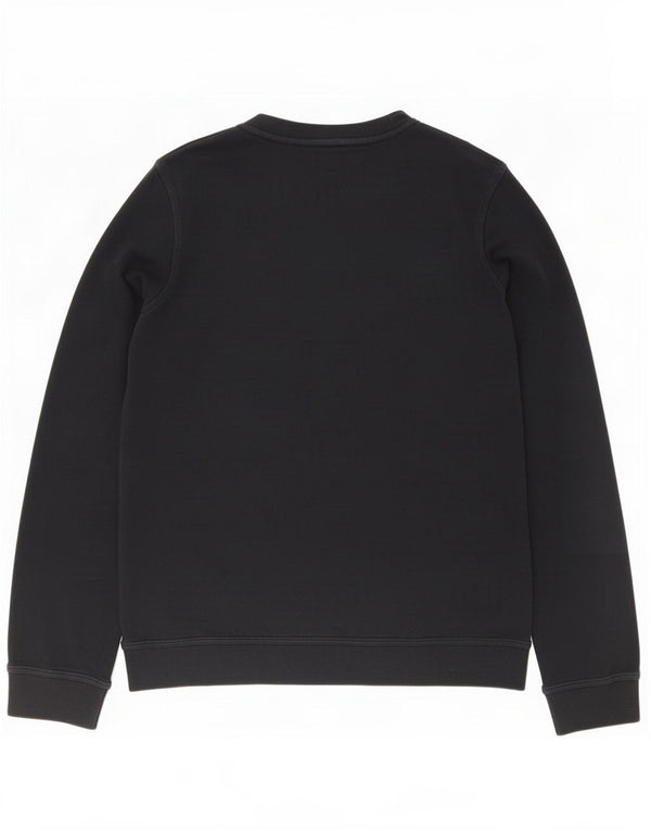 Nike Boys Graphic Standard Fit Sweatshirt Jumper 11-12 Years Large Black