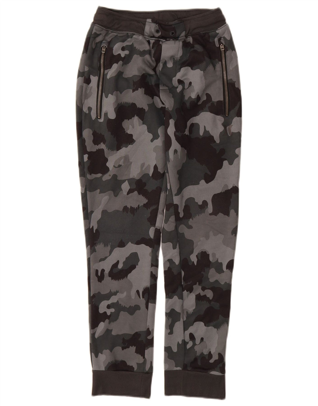 Hurley Boys Tracksuit Trousers Joggers 10-11 Years Medium Grey Camouflage