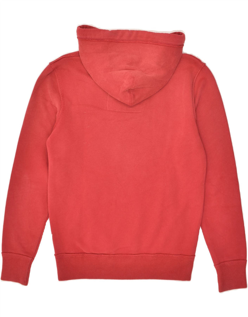 SMITHY'S Mens Heritage Graphic Hoodie Jumper Small Red Cotton | Vintage SMITHY'S | Thrift | Second-Hand SMITHY'S | Used Clothing | Messina Hembry 