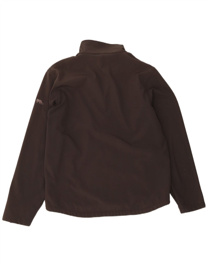 Kilimanjaro Mens Windbreaker Jacket UK 42 XL Black Polyester