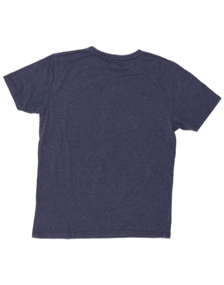 SALTROCK Mens Graphic T-Shirt Top Small Navy Blue Cotton
