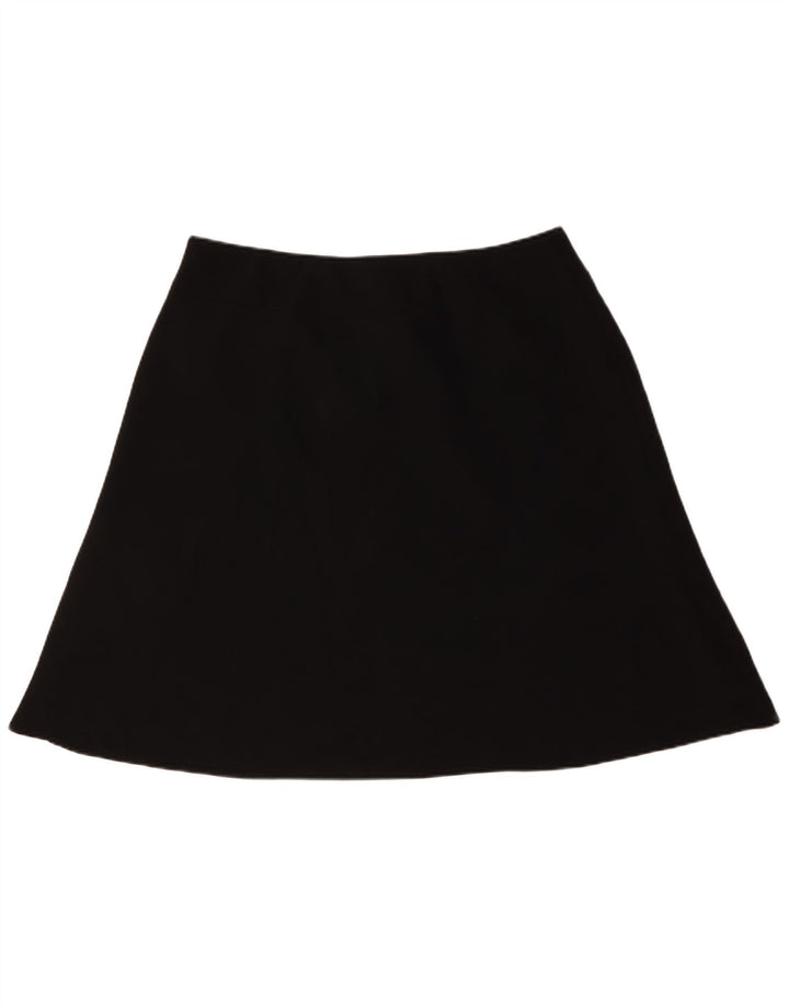 Marks & Spencer Womens A-Line Skirt UK 18 XL W38 Black Polyester