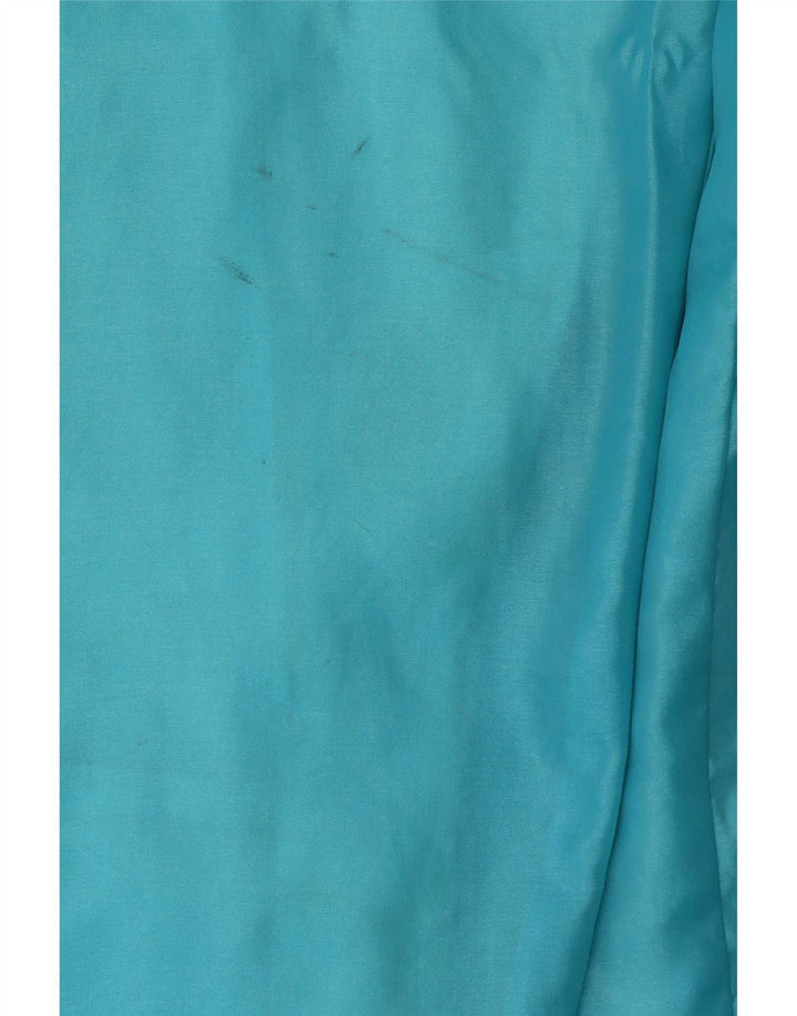 Vintage Mens Full Tracksuit XL Blue Colourblock Polyamide Retro