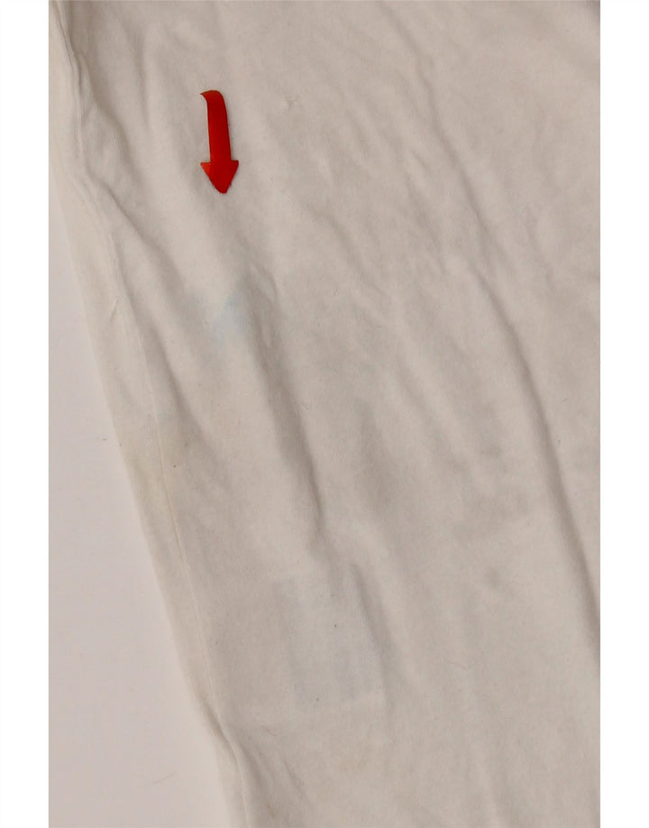 Levi's Womens Graphic T-Shirt Top Small White