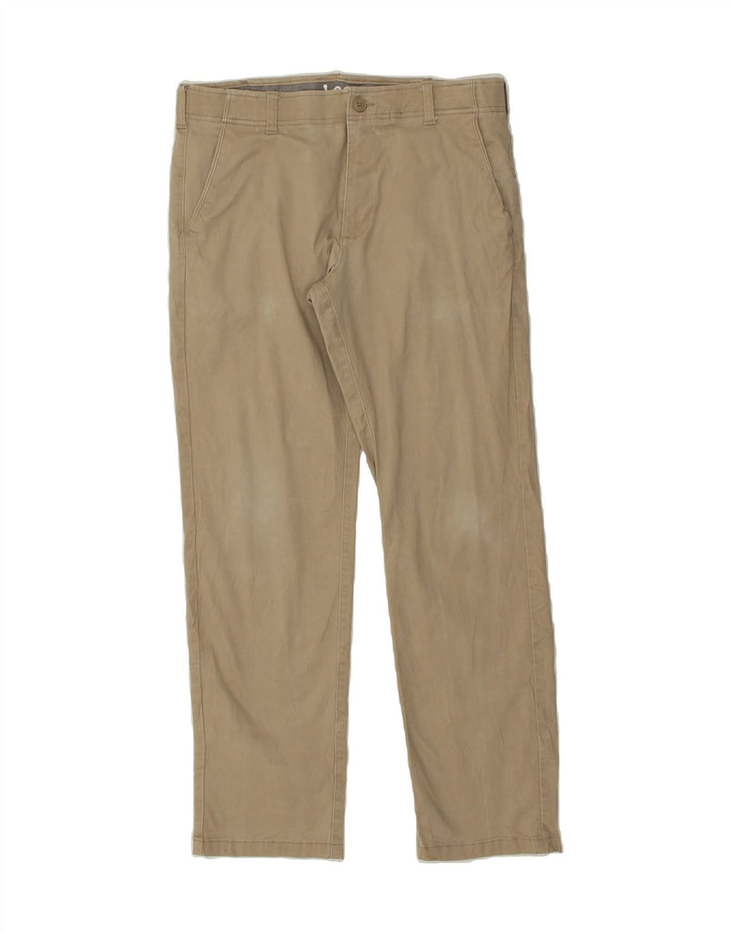 LEE Mens Straight Chino Trousers W34 L31  Beige | Vintage Lee | Thrift | Second-Hand Lee | Used Clothing | Messina Hembry 