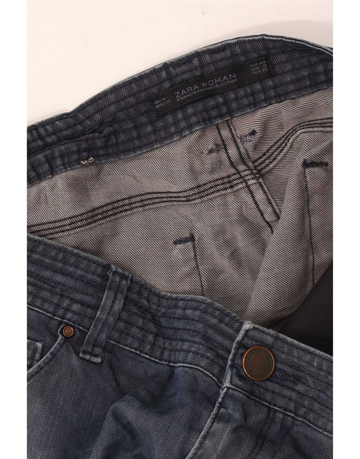 Zara Womens Slim Jeans EU 40 Medium W30 L30 Navy Blue