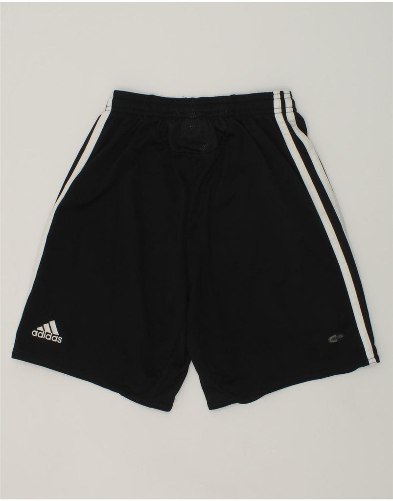 ADIDAS Boys Deutscher Fussball Bund Sport Shorts 9-10 Years Black | Vintage Adidas | Thrift | Second-Hand Adidas | Used Clothing | Messina Hembry 