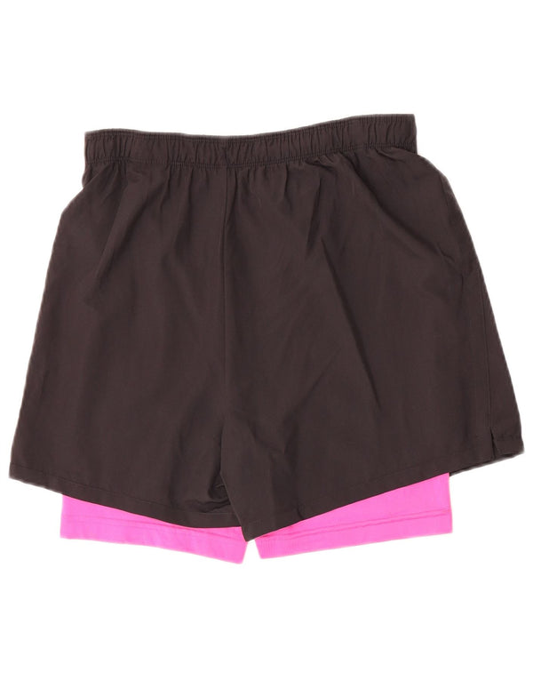 Nike Girls Dri Fit Sport Shorts 13-14 Years XL  Black