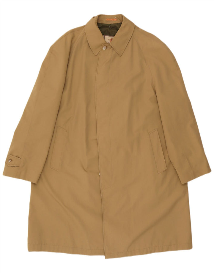 Baracuta Mens Trench Coat UK 40 Large Beige
