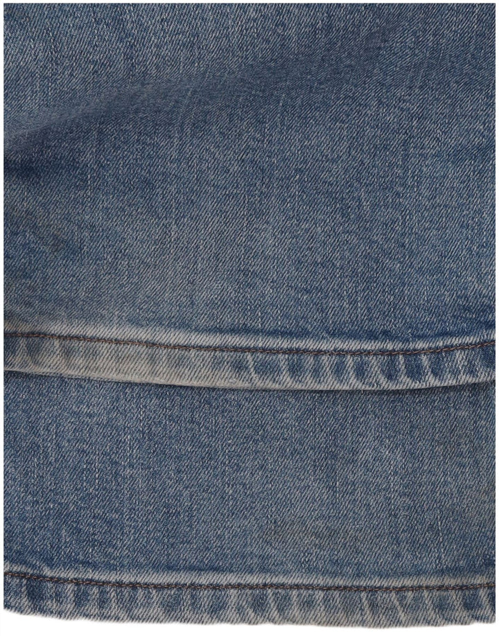 WRANGLER Mens Straight Jeans W36 L34  Blue Cotton