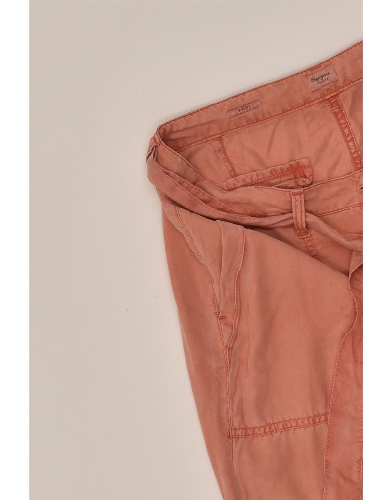 PEPE JEANS Womens Tapered Chino Trousers W34 L28  Pink | Vintage PEPE Jeans | Thrift | Second-Hand PEPE Jeans | Used Clothing | Messina Hembry 