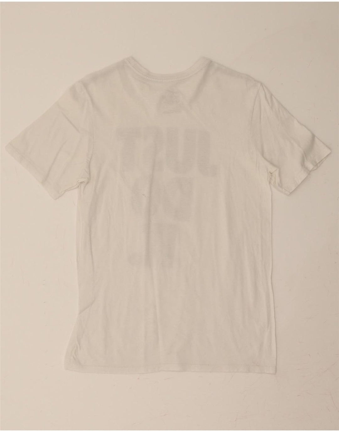 NIKE Mens Athletic Cut Graphic T-Shirt Top Small White Cotton Vintage Nike and Second-Hand Nike from Messina Hembry 