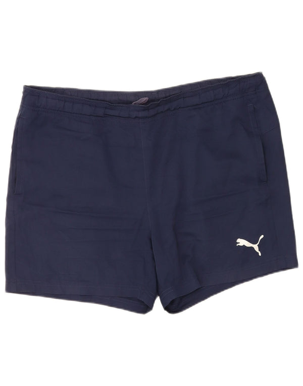 Puma Mens Sport Shorts Large  Navy Blue