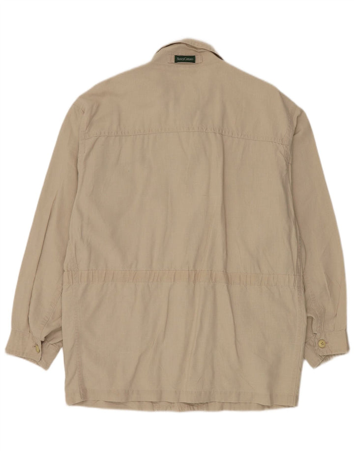 Henry Cottons Mens Utility Jacket UK 46 3XL Beige