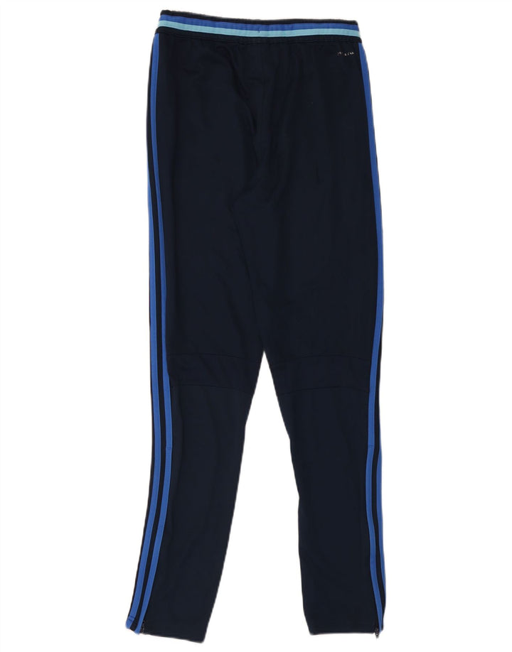 ADIDAS Boys Climacool Tracksuit Trousers 13-14 Years  Navy Blue Polyester