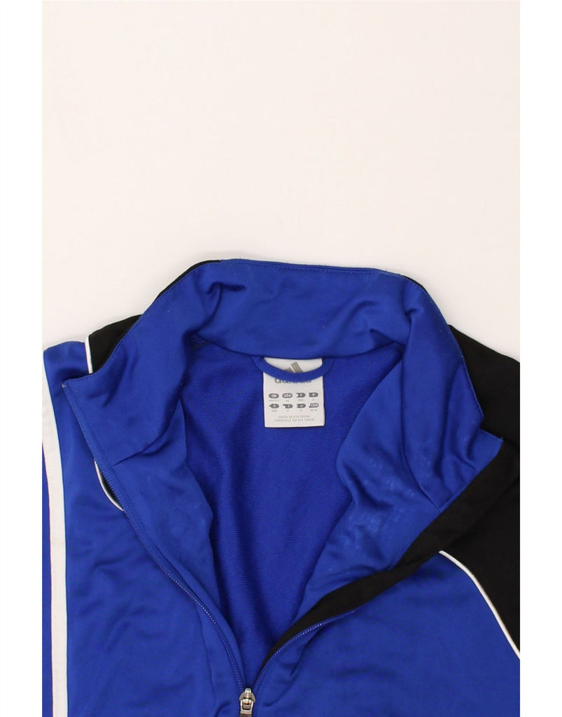 ADIDAS Mens Tracksuit Top Jacket UK 40/42 Medium Blue Colourblock | Vintage Adidas | Thrift | Second-Hand Adidas | Used Clothing | Messina Hembry 