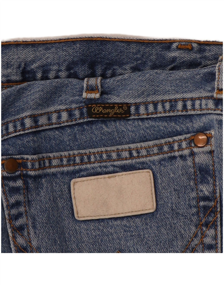 Wrangler Mens Straight Jeans W32 L32 Blue
