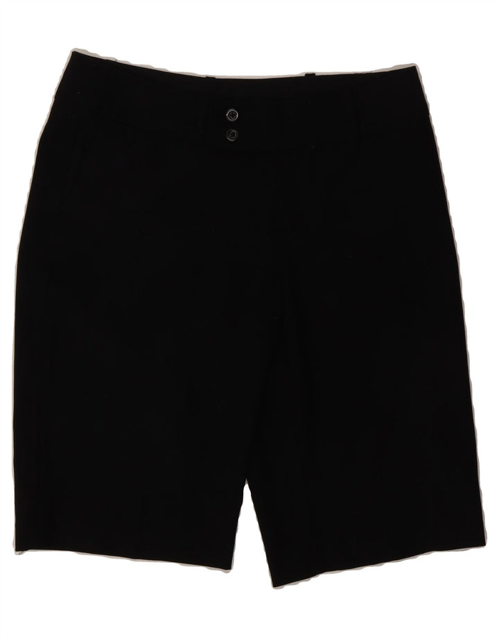 MOSSIMO Womens Bermuda Chino Shorts US 4 Small W30 Black Rayon Vintage Mossimo and Second-Hand Mossimo from Messina Hembry 