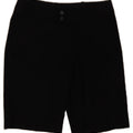 MOSSIMO Womens Bermuda Chino Shorts US 4 Small W30 Black Rayon Vintage Mossimo and Second-Hand Mossimo from Messina Hembry 