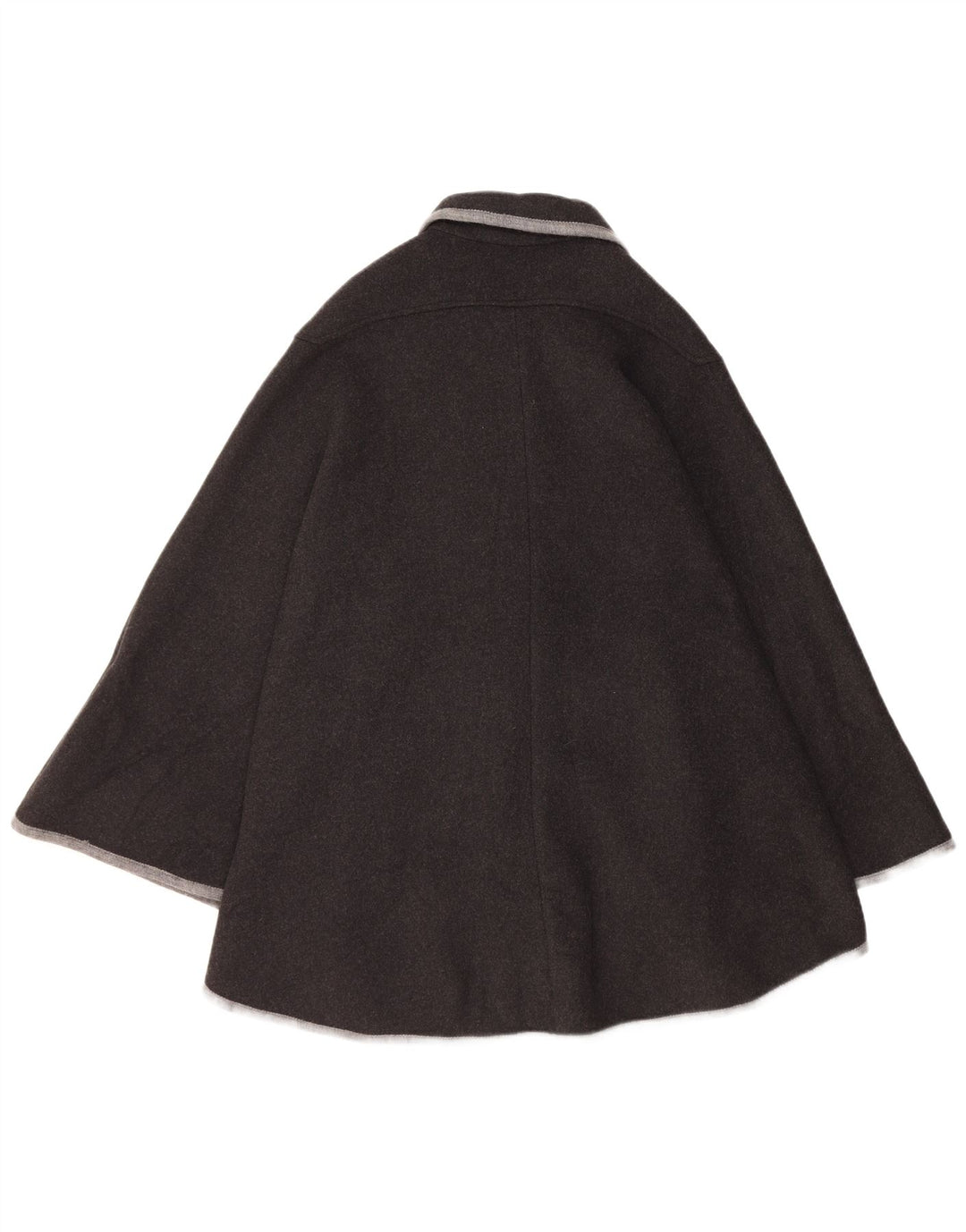 Steinbock Womens Cape Coat One Size Black Virgin Wool