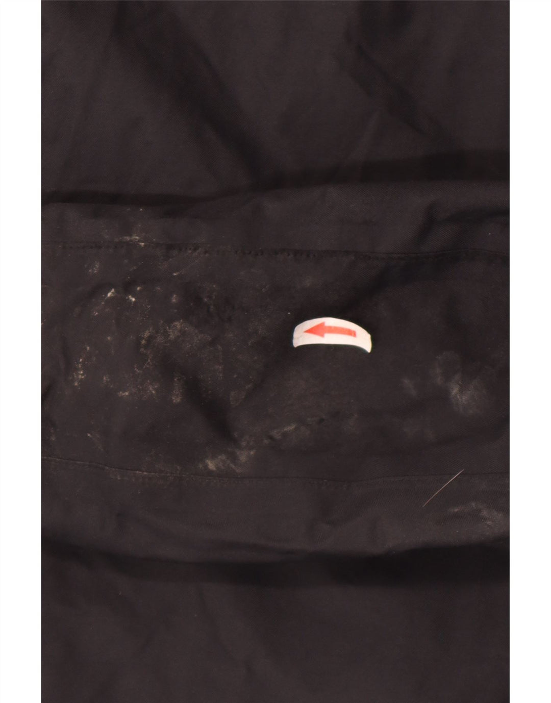 Jack Wolfskin Mens Hooded Rain Jacket UK 50 3XL Black Polyamide