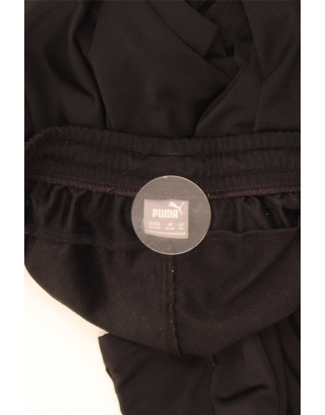 Puma Boys Tracksuit Trousers 15-16 Years Black Polyester