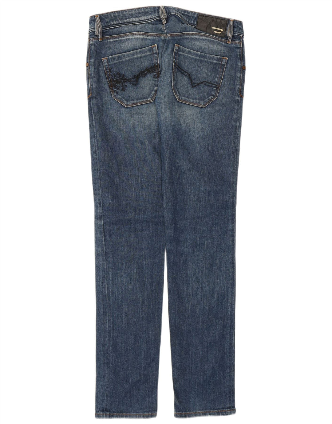 Diesel Womens Nevy Slim Jeans  W27 L32 Blue Cotton