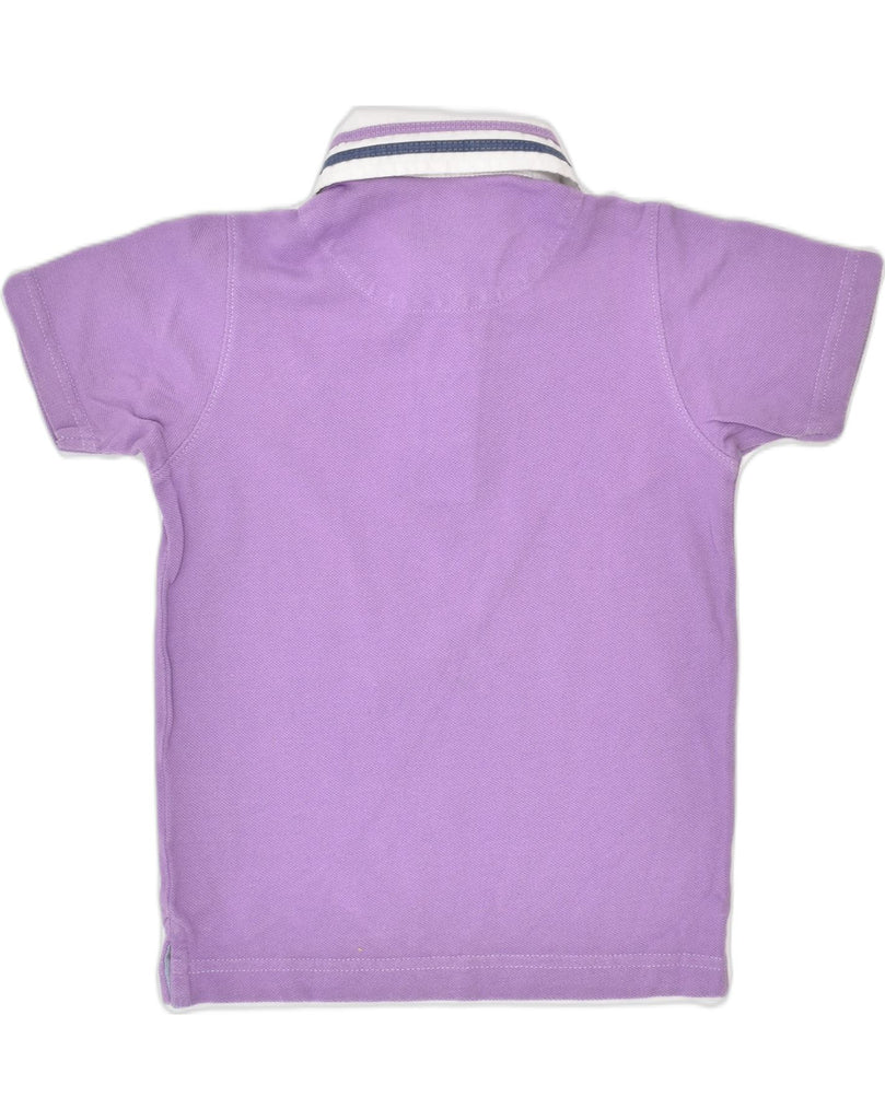 LACOSTE Girls Polo Shirt 6-7 Years XS Purple Cotton | Vintage | Thrift | Second-Hand | Used Clothing | Messina Hembry 